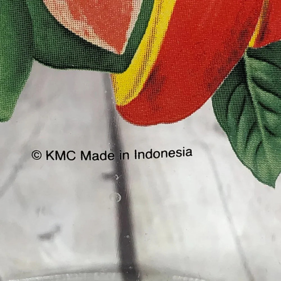 vintage KMC pitcher with fruit cottagecore - Picture 4 of 7